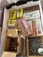 Ammunition lot/ Bullets/Brass