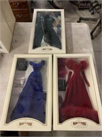 Three Scarlett O’Hara Doll Outfits