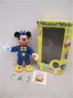 Mattel Musical Mickey in Box w/ Song Guide