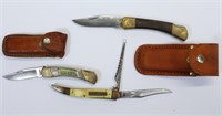 Vintage Knives incl Case - some conditions noted