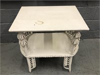 ANTIQUE PAINTED SIDE TABLE