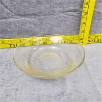 Clear bowl