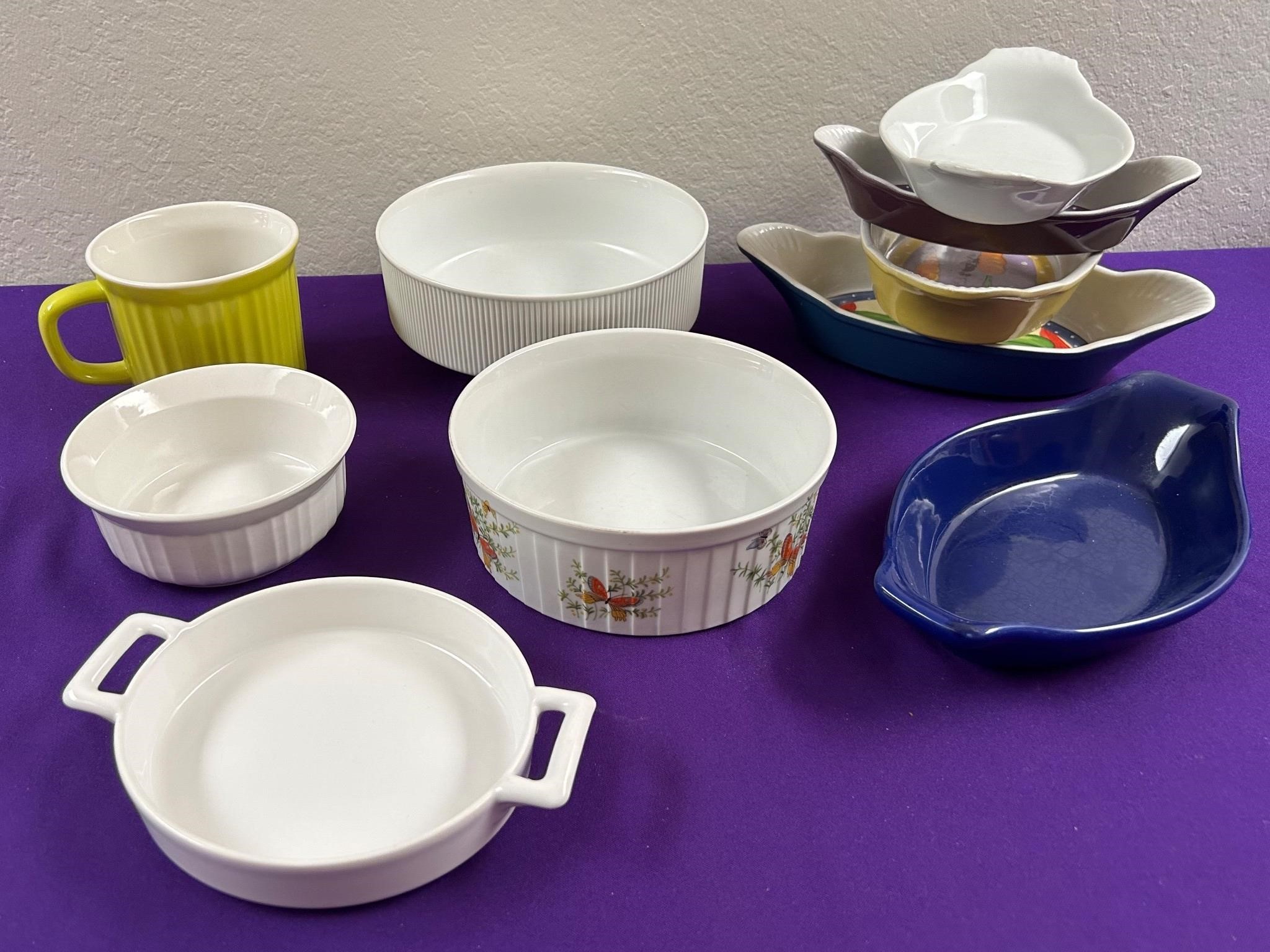 Chantel, Cordon Bleu, Corning Ware ++ Dishes