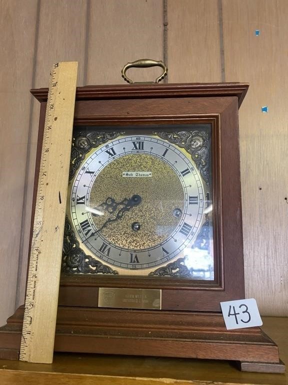 Seth Thomas mantle clock – untested