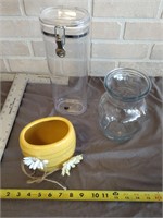 Honey Flower Pot, Vase, Dry food Storage