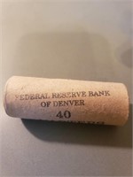 Roll Washington Quarters Federal Reserve Denver