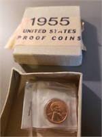 1955 US Proof Coin Set in Box