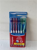 6 Colgate toothbrushes