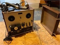 Vintage Akai reel to reel tape player recorder