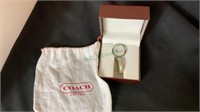 Marked ladies Coach watch, with box and dust