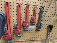 5 Pipe Wrenches