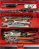 Tool Box with Tools