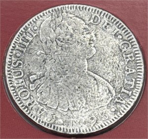 (KC) 1793 Silver Flowing Hair America’s First