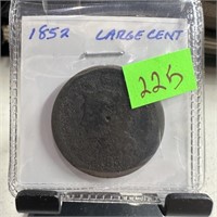 1852 LARGE CENT