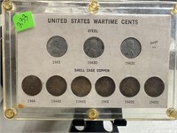 US WARTIME CENTS COLLECTION STEEL +