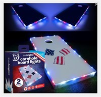 LED Cornhole Lights for Board and Hole