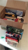 Box of books.