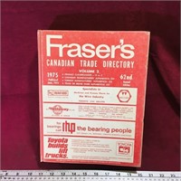 1975 Fraser's Canadian Trade Directory