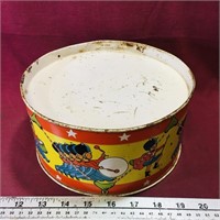 Vintage Tin Childrens Toy Drum