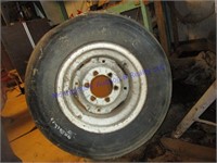 IMPLEMENT TIRE ON RIM