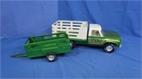 Vintage Nylint Farms Truck w/Trailer