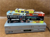 Working Memorex VHS DVD Combo with