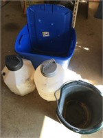 Bucket, Water Totes, Plastic Tote