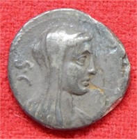 Roman Republic Denarius Ancient Coin