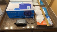 Nuwave CPAP sanitizer, alarm clock, thermometer,