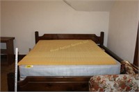 King bed with Queen mattress set