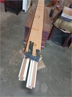 Box of wooden trim