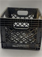 Perry Farms plastic milk crate