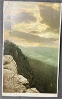 Antique Stamped Sunset From Sunset Rock RPPC
