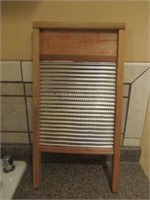 Imperial Monterry, IL Washboard, Chamber Pot, &