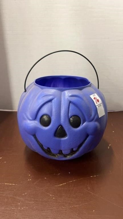 Plastic Trick or Treating bucket