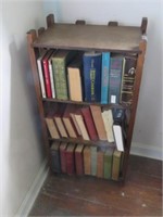 BOOK SHELF WITH BOOKS