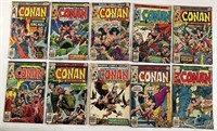 Giant 10 Issue Conan Barbarian Lot Nos.68-77