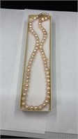 19" Genuine Pearl Necklace