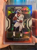 2020 Jalen Hurts Prizm RWB #343