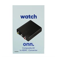 onn. Composite AV to HDMI Adapter AZ14