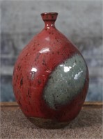 A Mid Century Modern Studio Pottery Vase with