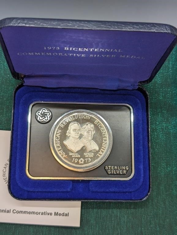 1973 Sterling Bicentennial Coin