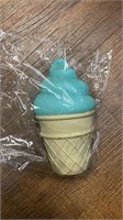 Ice Cream Cone Lamp,  blue 32 pcs