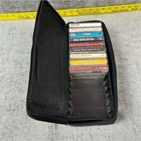 Cassette Tapes with Carrying Case