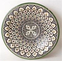 Ceramic Moroccan Charger