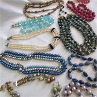 Variety of Bead Necklaces