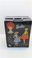 vintage Barbie wardrobe case with barbie