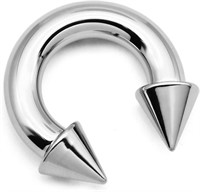 VCMART  Pack of 6 12G Surgical Steel Septum