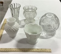 Decor lot-ceramic vases & pieces