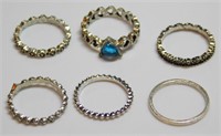 New Vintage Style Rings (Sizes: 5, 6 & 7)